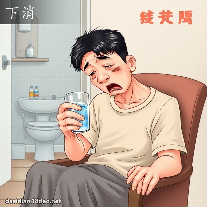 下消 - 国语大辞典配图