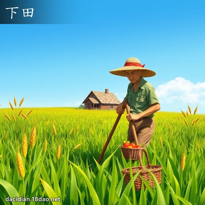 下田 - 國語大辭典配圖