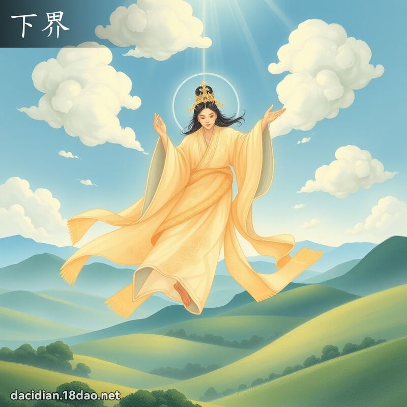 下界 - 國語大辭典配圖