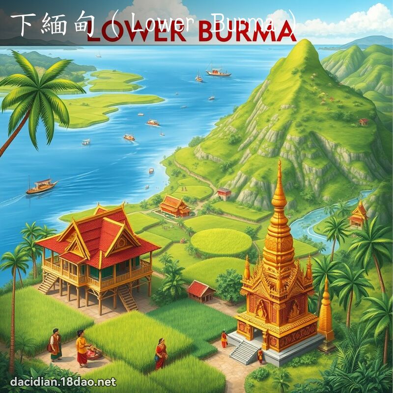 下缅甸（Lower Burma） - 国语大辞典配图
