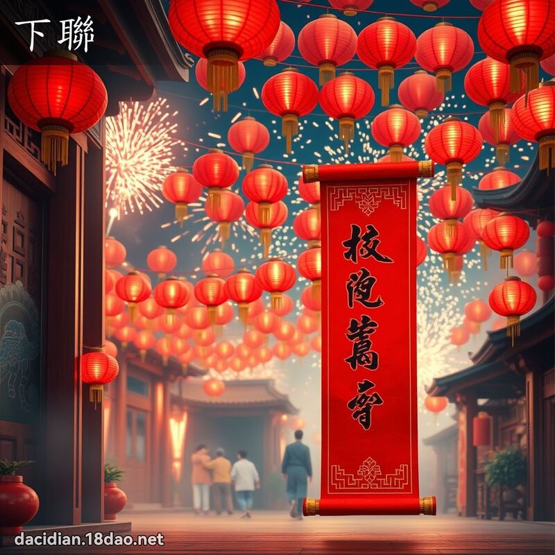 下联 - 国语大辞典配图