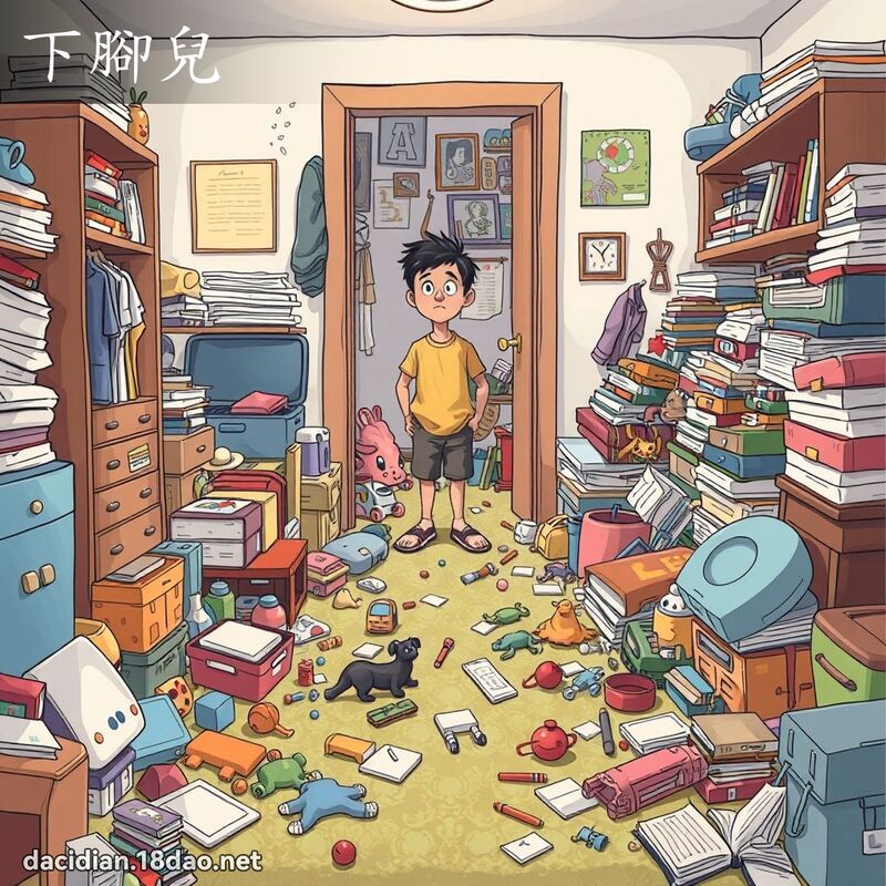 下脚儿 - 国语大辞典配图