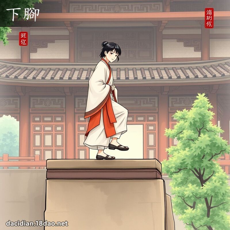 下脚 - 国语大辞典配图