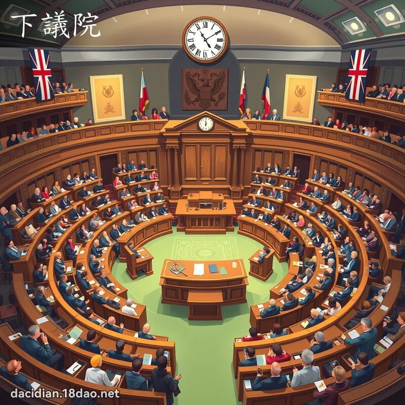 下议院 - 国语大辞典配图