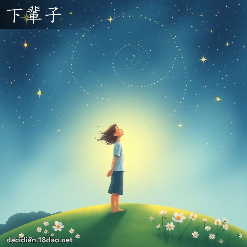 下輩子 - 國語大辭典配圖