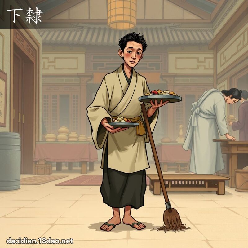 下隸 - 國語大辭典配圖