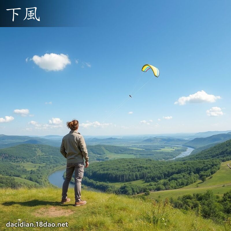 下風 - 國語大辭典配圖