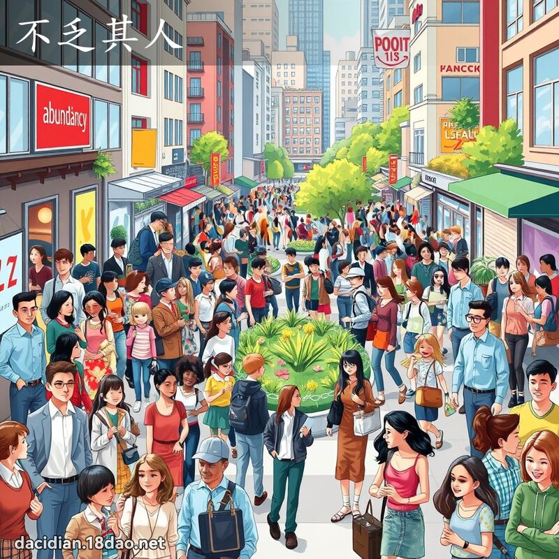 不乏其人 - 國語大辭典配圖