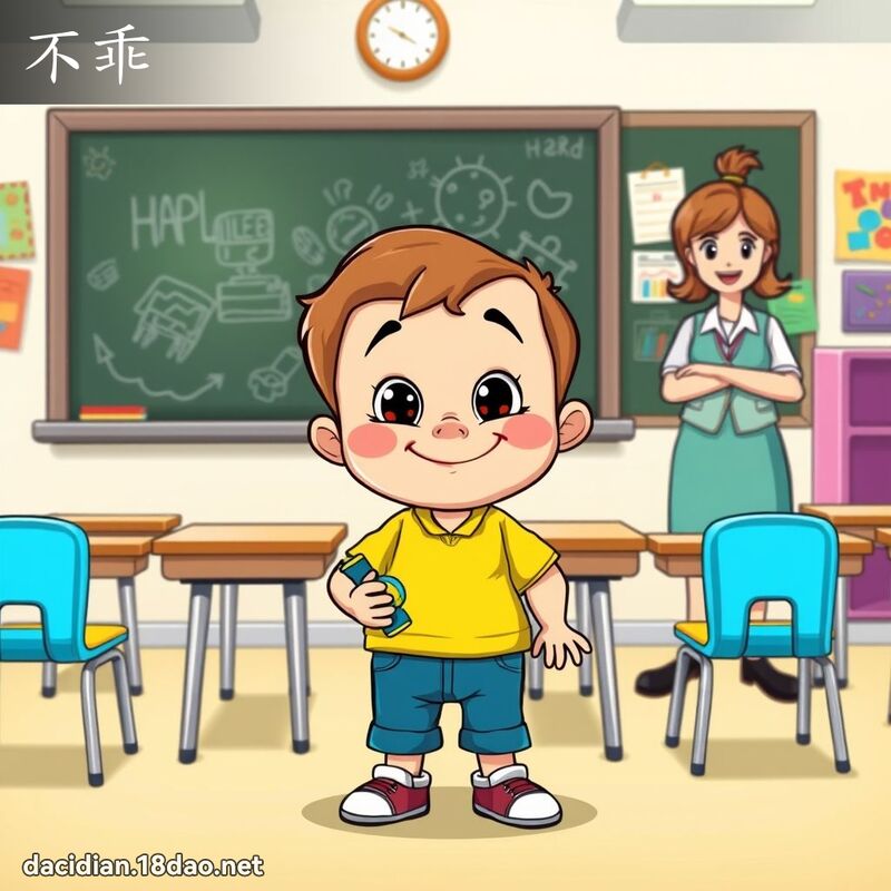 不乖 - 国语大辞典配图