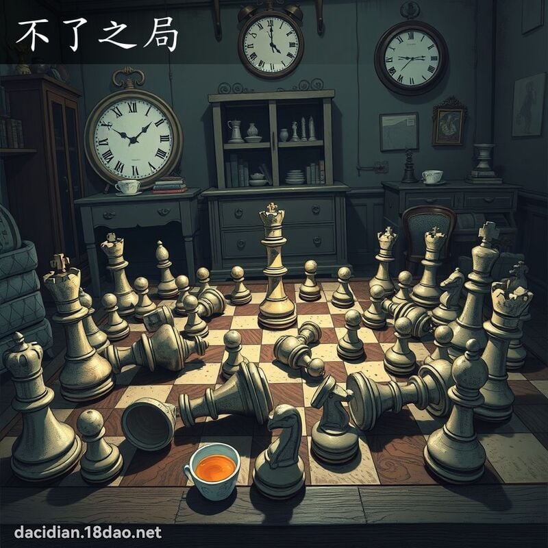 不了之局 - 国语大辞典配图