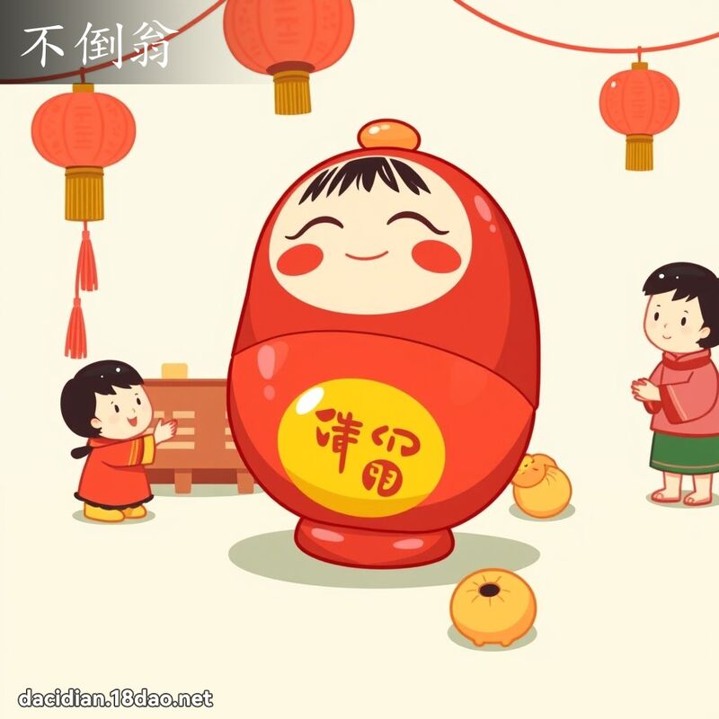 不倒翁 - 國語大辭典配圖