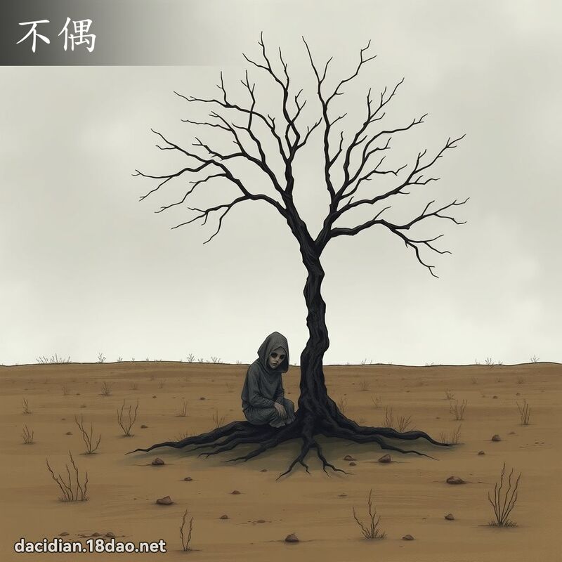 不偶 - 國語大辭典配圖
