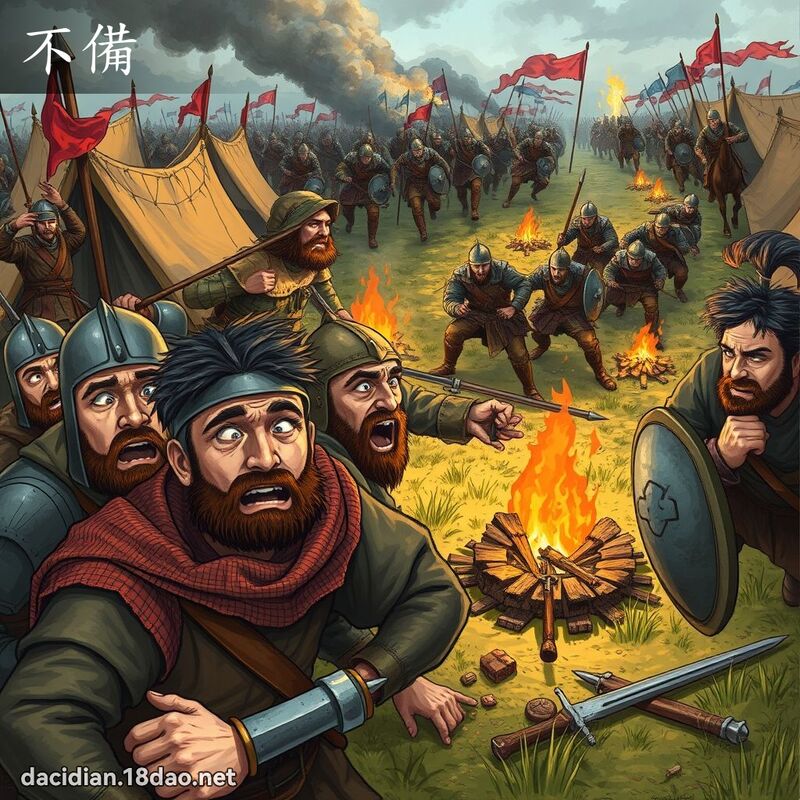 不备 - 国语大辞典配图