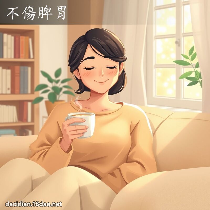 不伤脾胃 - 国语大辞典配图
