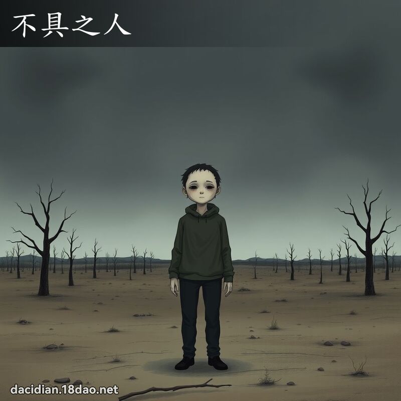 不具之人 - 國語大辭典配圖