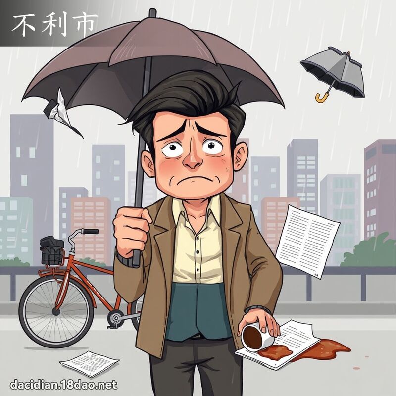 不利市 - 國語大辭典配圖