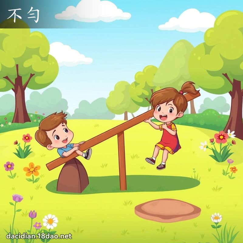 不勻 - 國語大辭典配圖