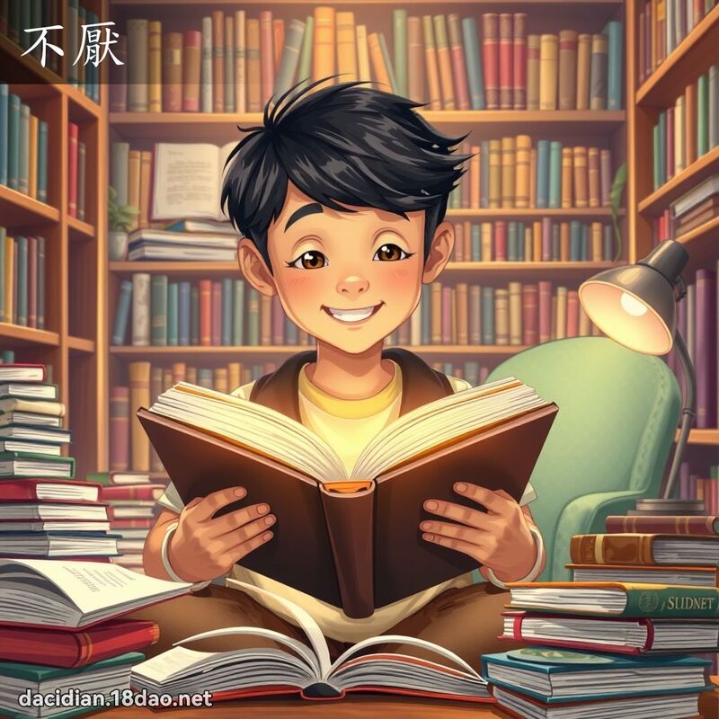 不厭 - 國語大辭典配圖