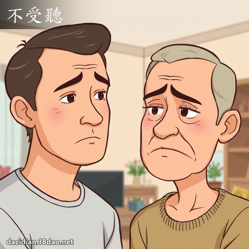 不受听 - 国语大辞典配图