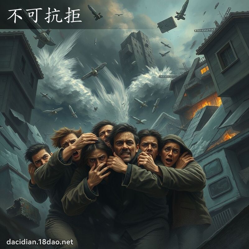 不可抗拒 - 国语大辞典配图
