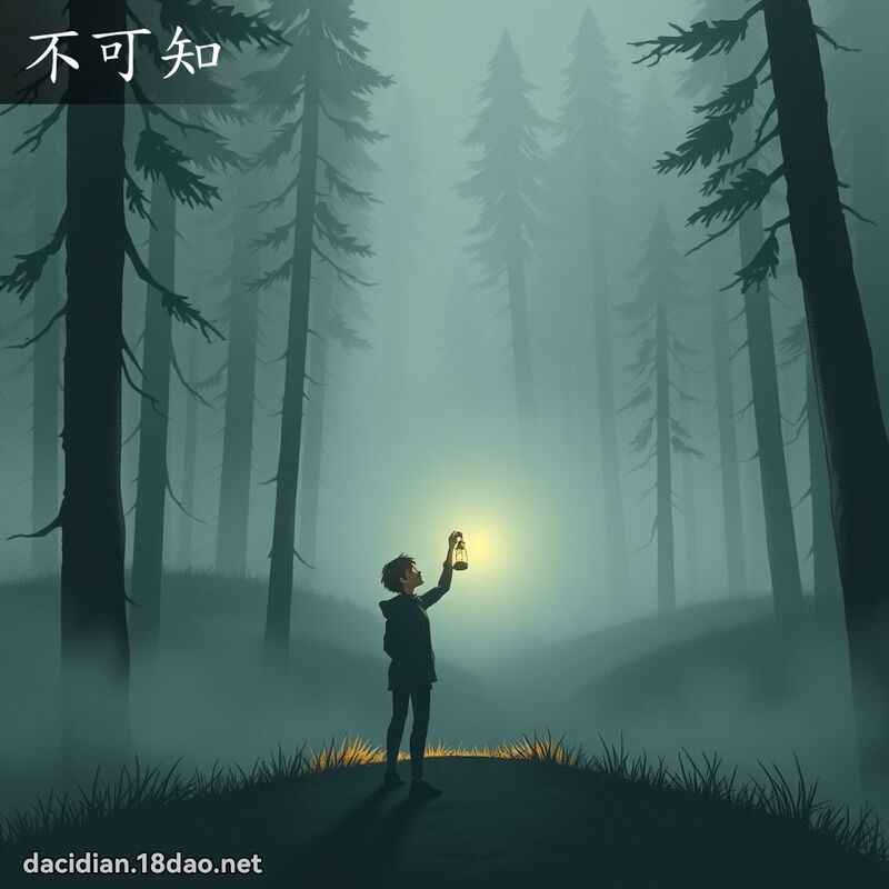 不可知 - 國語大辭典配圖