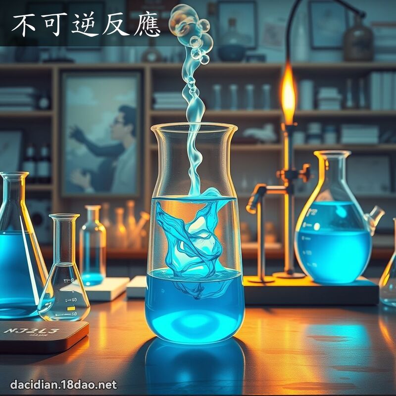 不可逆反應 - 國語大辭典配圖