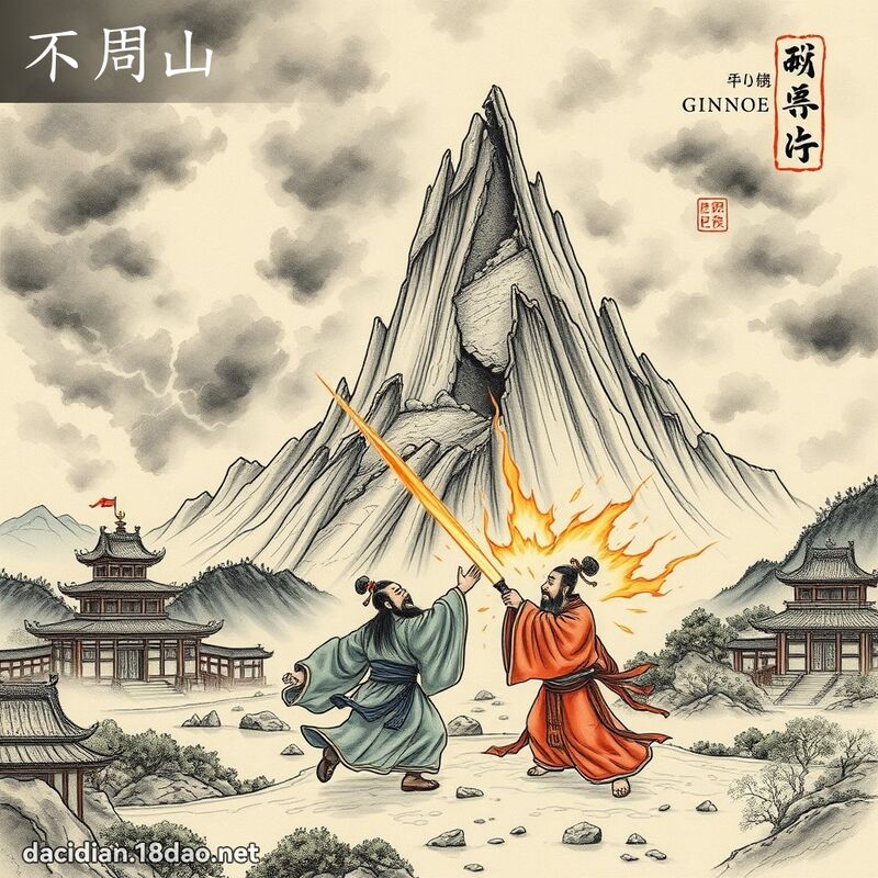 不周山 - 国语大辞典配图