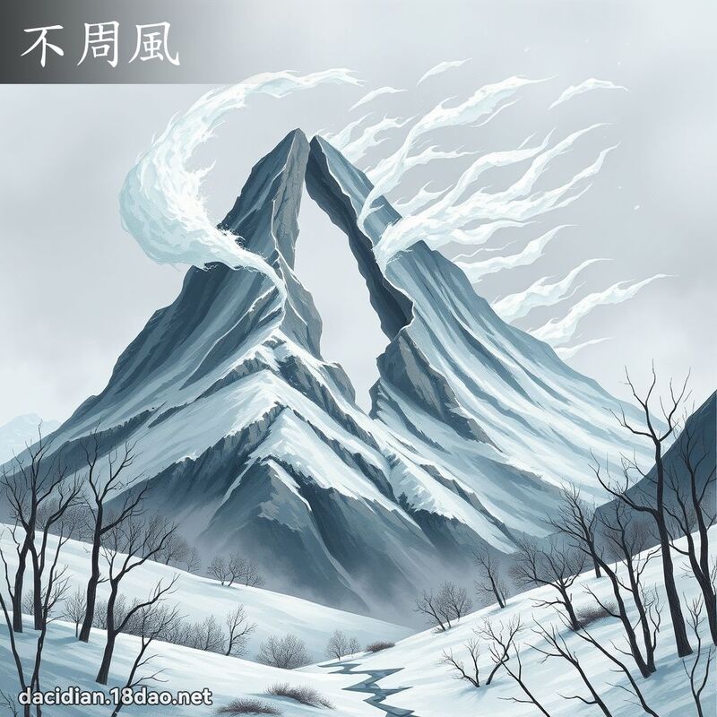 不周風 - 國語大辭典配圖