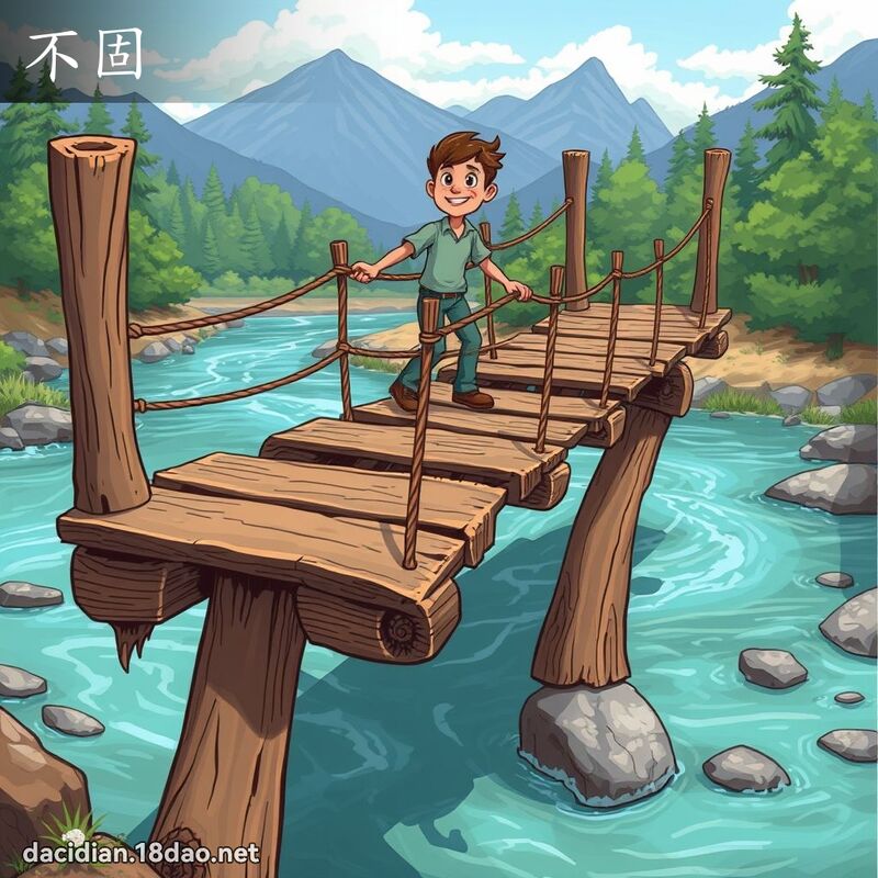 不固 - 国语大辞典配图