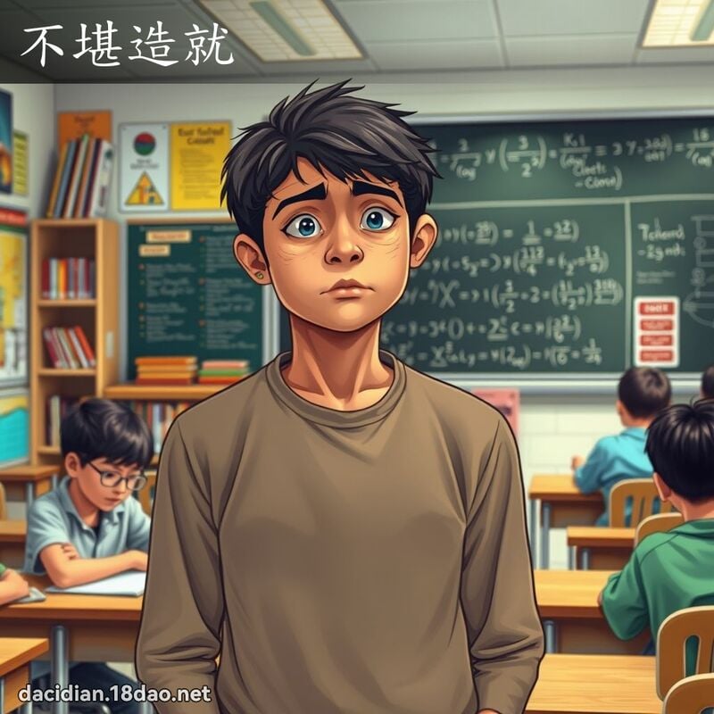 不堪造就 - 國語大辭典配圖