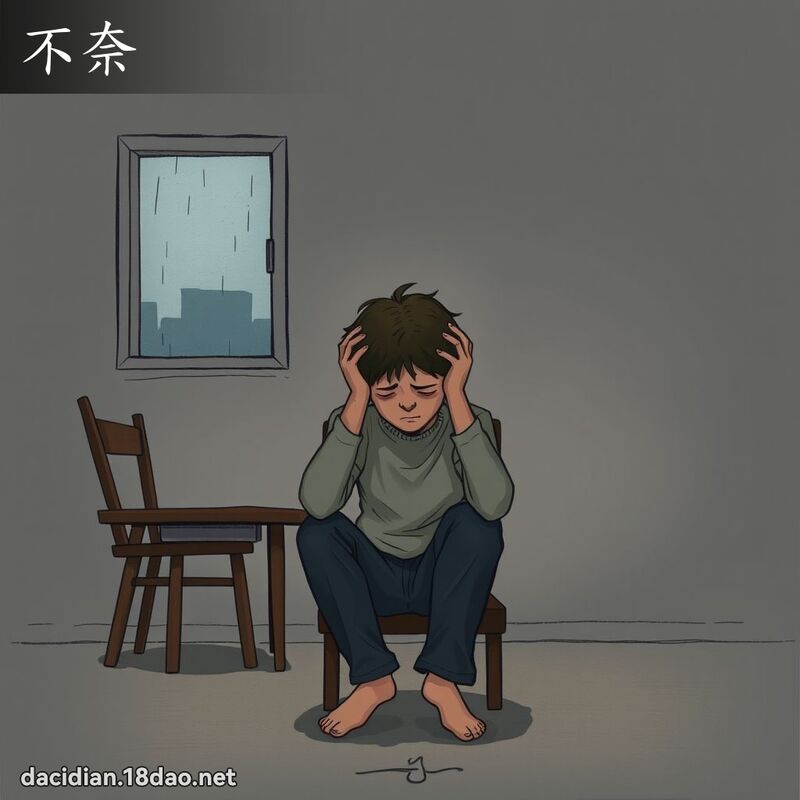 不奈 - 國語大辭典配圖
