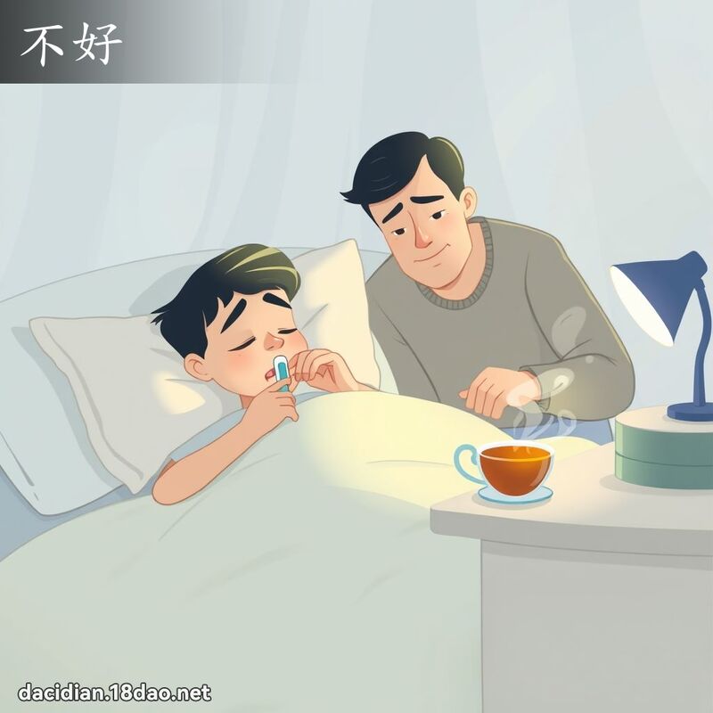詞語: 不好 (多意詞)