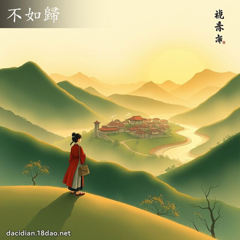 不如归 - 国语大辞典配图