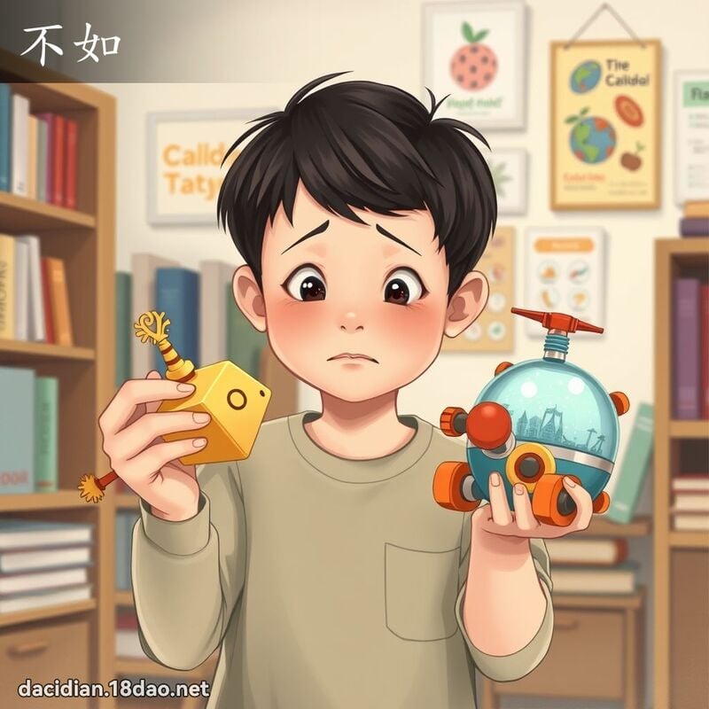 不如 - 国语大辞典配图