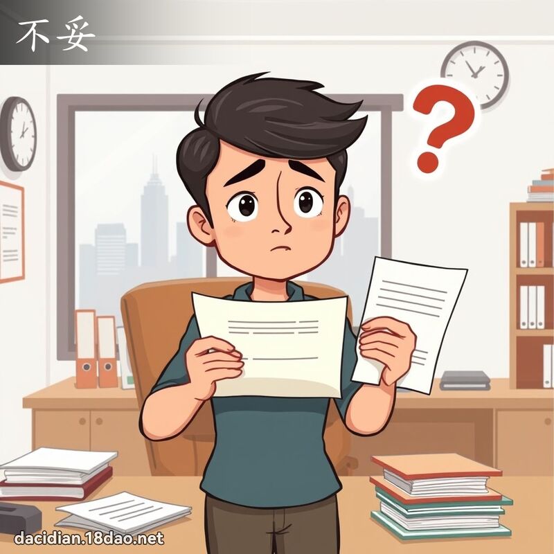 不妥 - 國語大辭典配圖