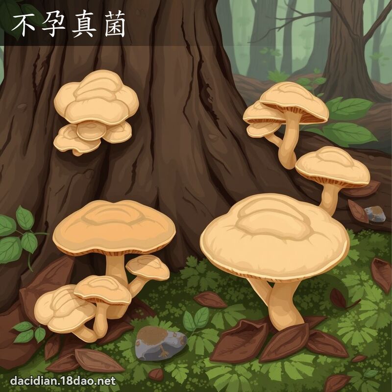 不孕真菌 - 國語大辭典配圖