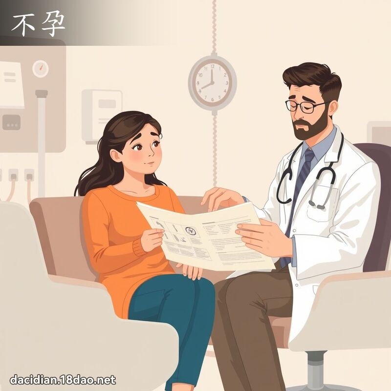 不孕 - 國語大辭典配圖