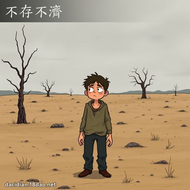 不存不濟 - 國語大辭典配圖