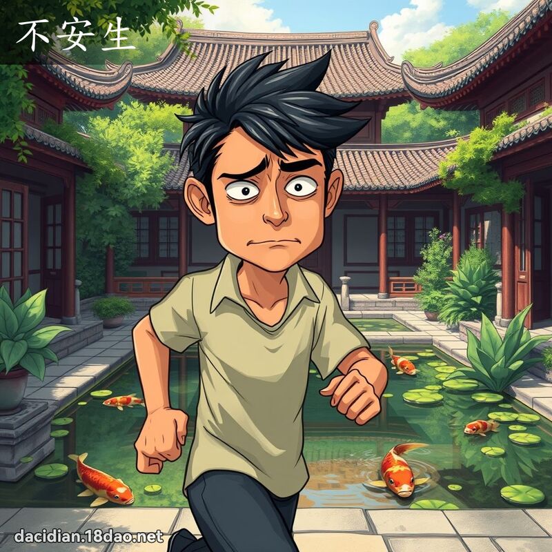 不安生 - 國語大辭典配圖