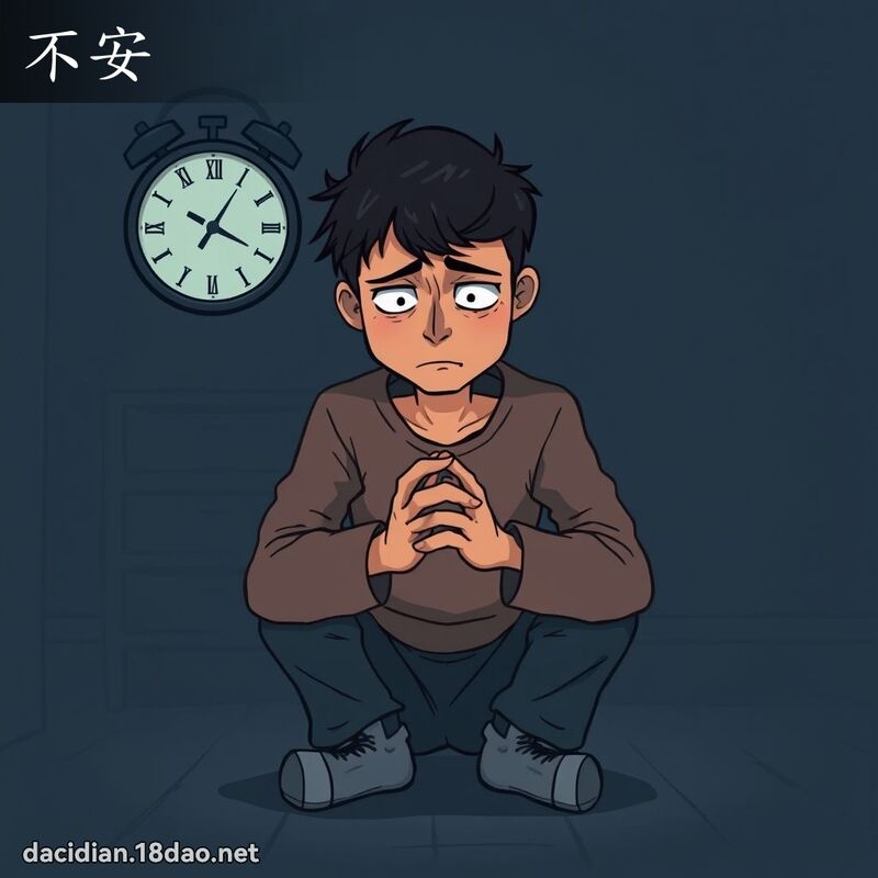 不安 - 國語大辭典配圖