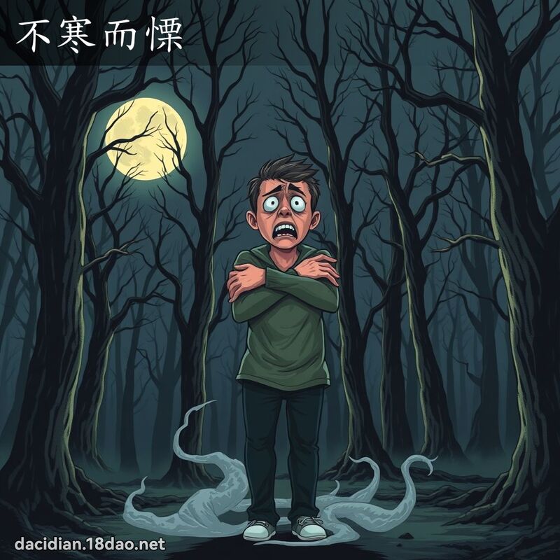 不寒而慄 - 國語大辭典配圖