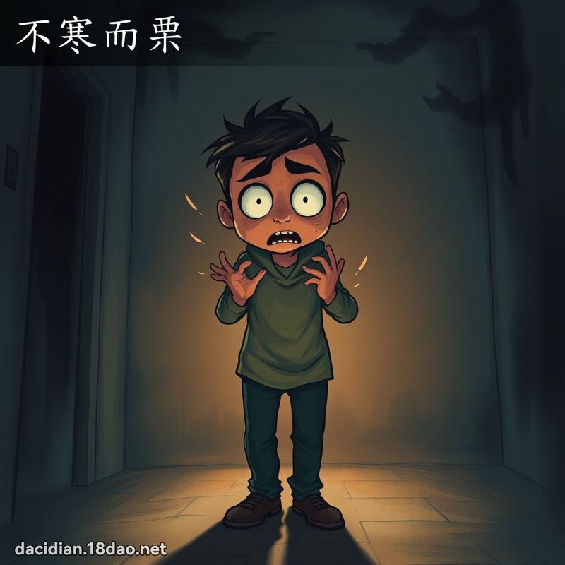 不寒而栗 - 国语大辞典配图