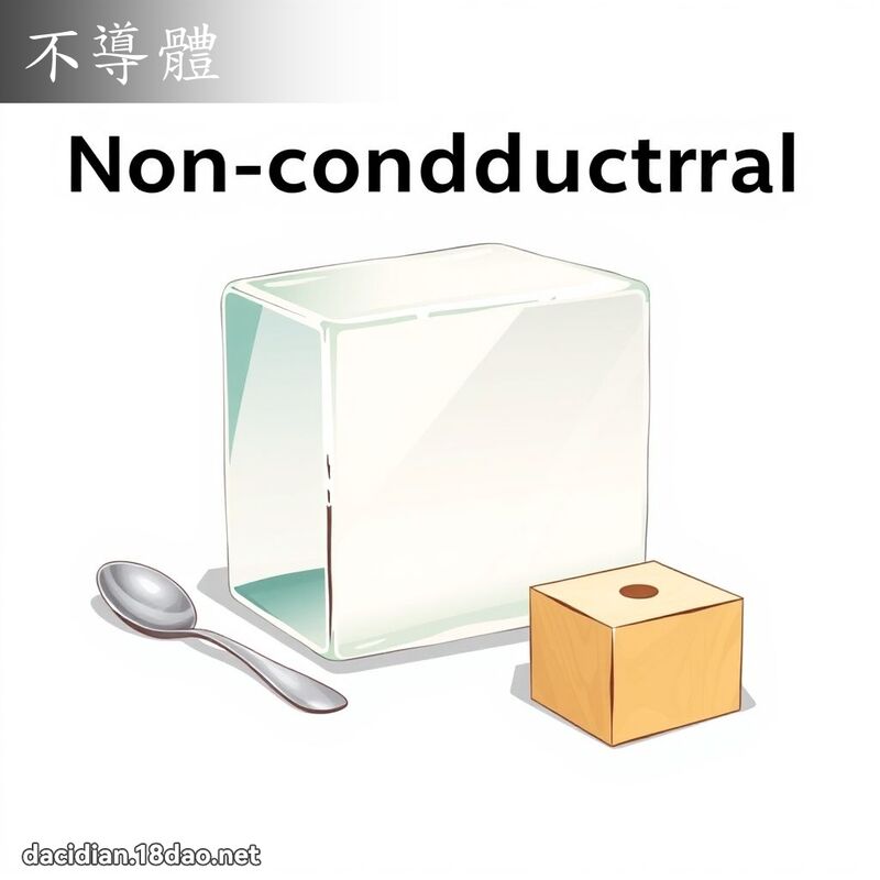 不導體 - 國語大辭典配圖