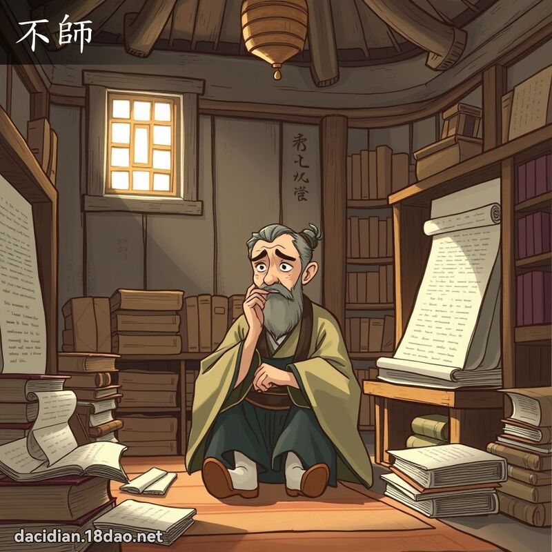 不师 - 国语大辞典配图