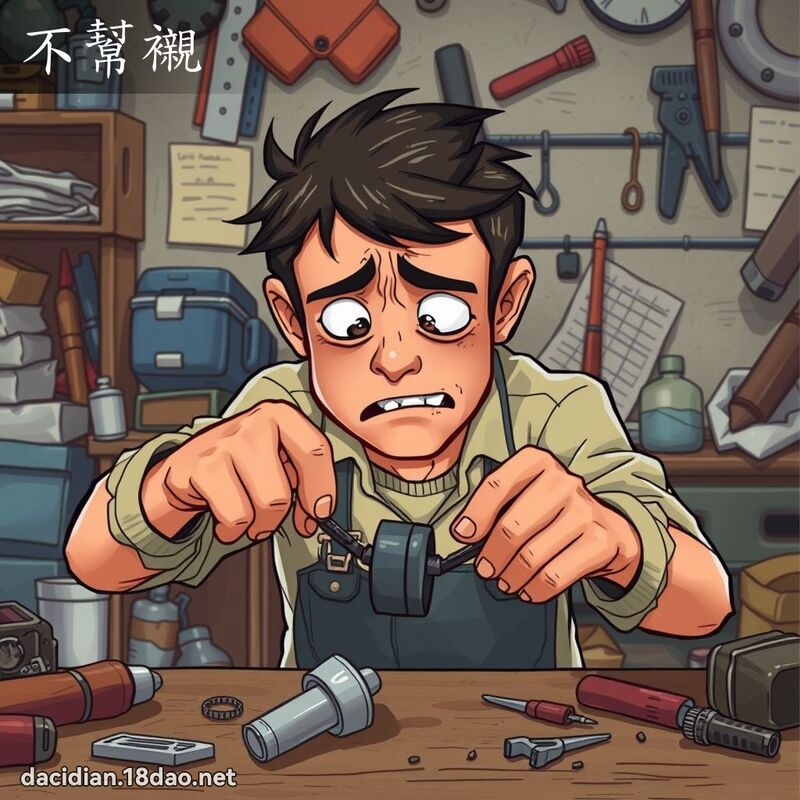 不幫襯 - 國語大辭典配圖