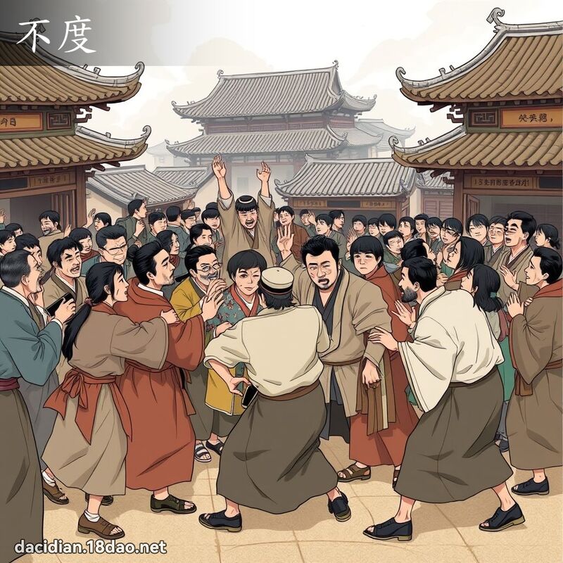 不度 - 國語大辭典配圖
