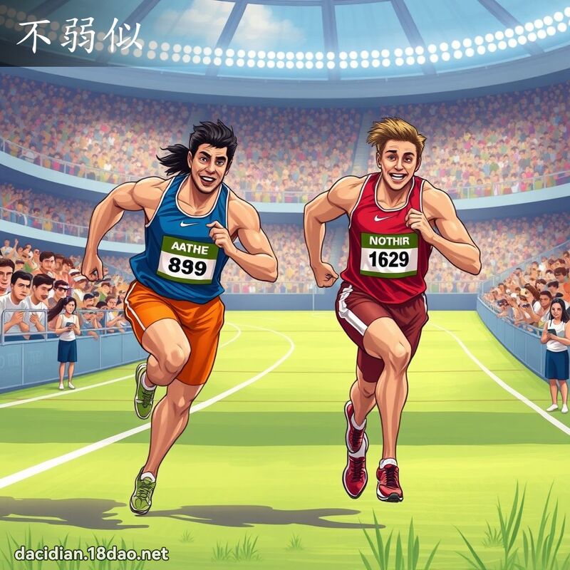 不弱似 - 国语大辞典配图