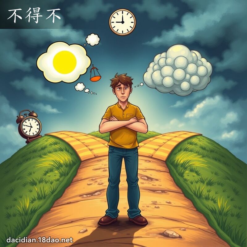 不得不 - 国语大辞典配图