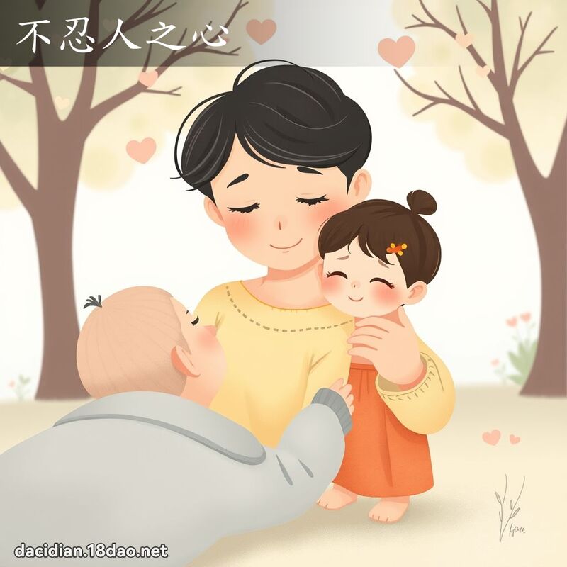 不忍人之心 - 國語大辭典配圖