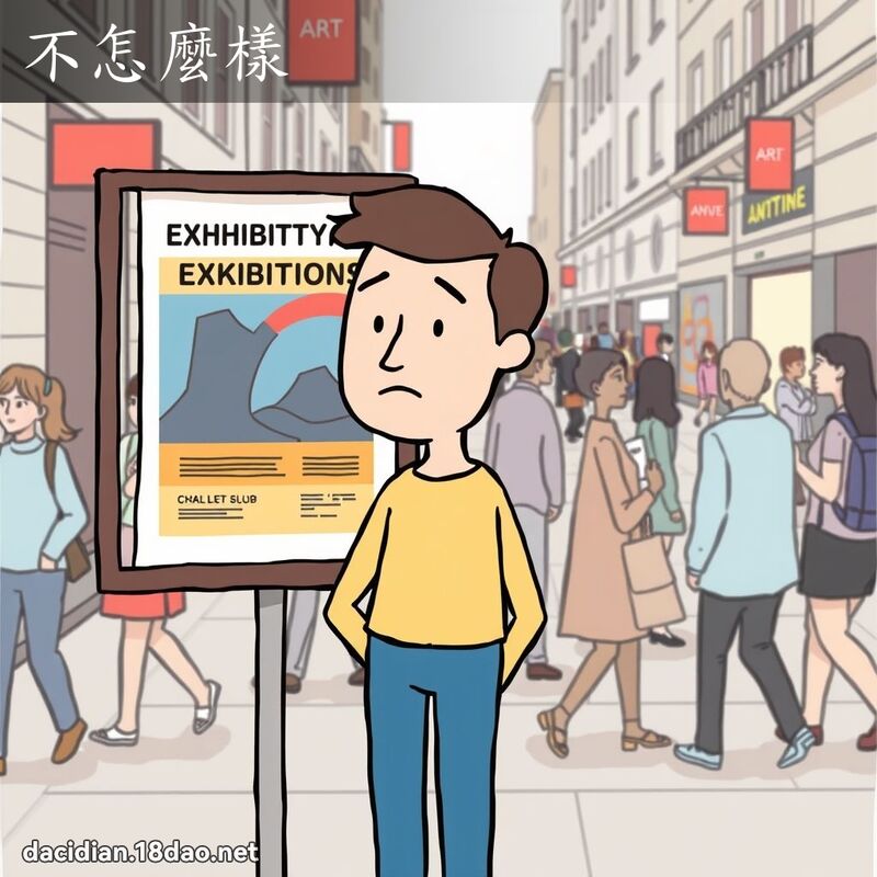 不怎麼樣 - 國語大辭典配圖
